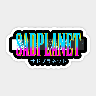 SadPlanet(Island Style) Sticker